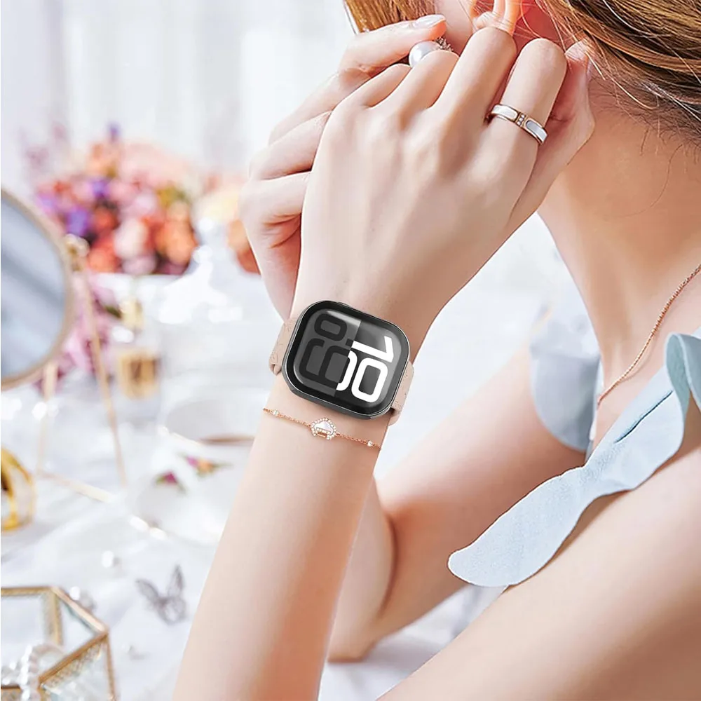 Pelindung Layar untuk Apple Watch Case 46mm 42mm 45mm 44mm 49mm 41mm 40mm Tempered Series 10 7 8 9 SE 6 5 4 Ultra 2