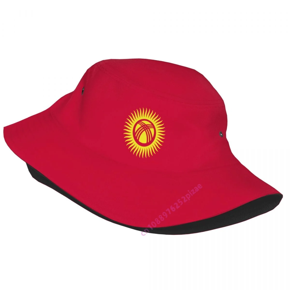 

Kyrgyzstan 3D Flag Men Women Bucket Hat Outdoor Sun Protection Cap Breathable Mesh For Fisherman Camping Hiking