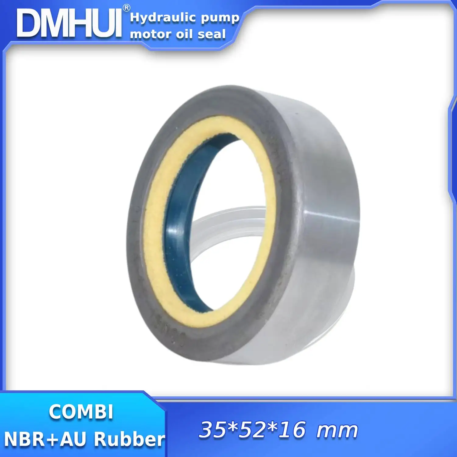 

DMHUI Corteco 12001882B Tractor Oil seal Size 35x52x16 mm COMBI type Composite Oil Seal ISO9001:2008