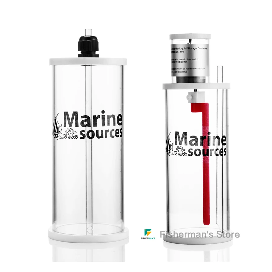 Marine Sources Acrylic Seawater and Coral Nutrient Liquid Container, Used Together with Dosing Pump