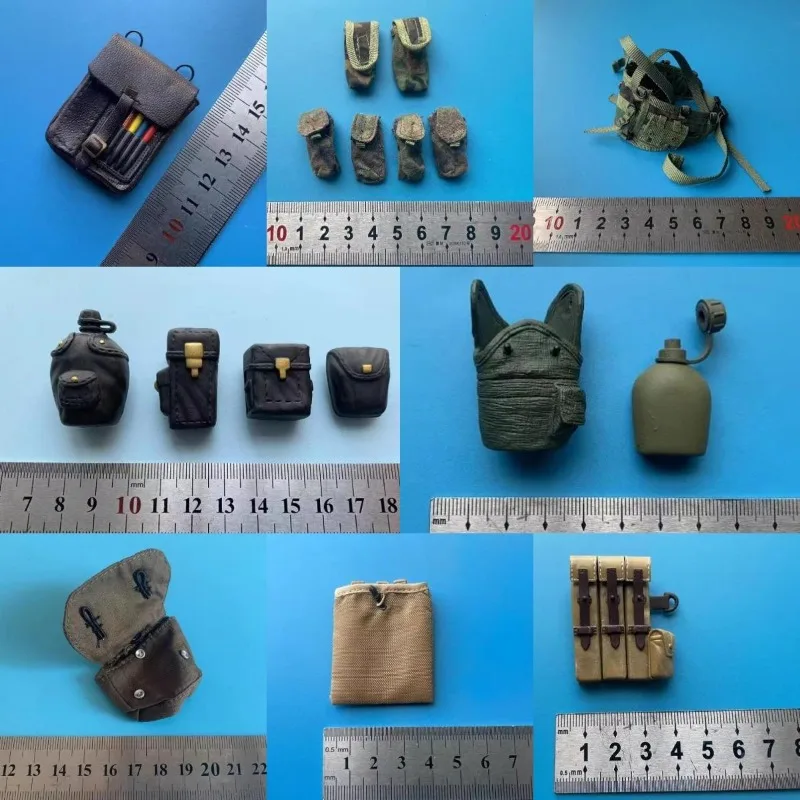 1/6 Scale Soldier Military Affairs Bag Waist Bag Plastic/fabric Model for 12\