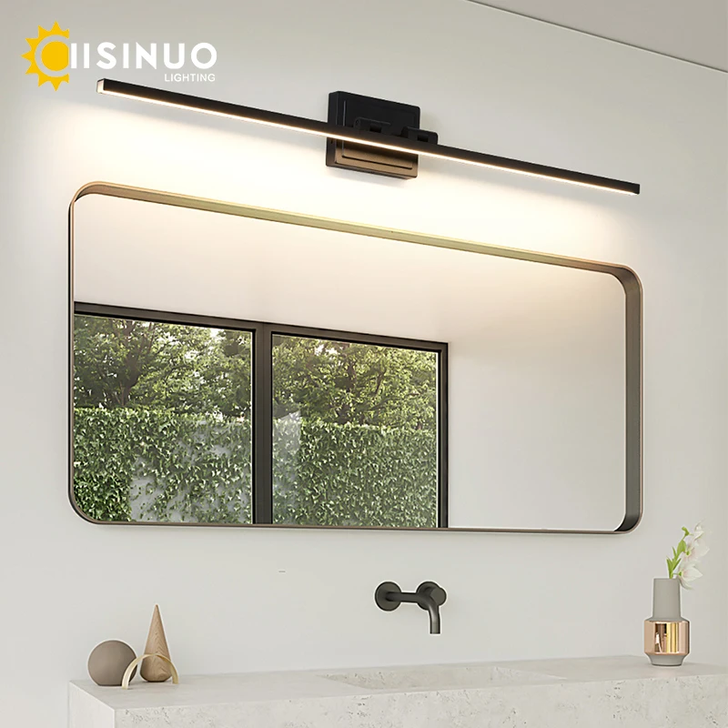 Bathroom Vanity Light LED Modern Dimmable 5CCT Bathroom Light Fixture 180° Rotatable for Over Mirror Bar Bathroom Restroom Decor