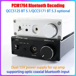 YJ Dual Chip PCM1794+AK4113 Luxury Decoder DAC (Supporting Fiber Coaxial  USB Input)