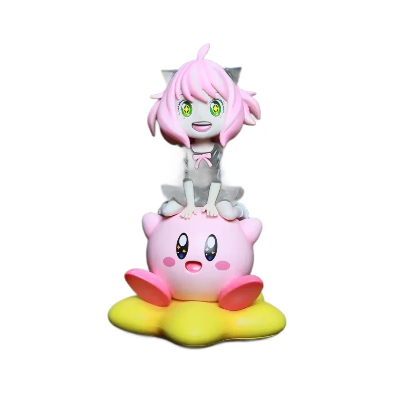 Spy×Family Anya Forger 19cm Anime Action Figure Pvc Collectible Desk Decoration Kirby Figurine Custom Toy Gift For Birthday view 5