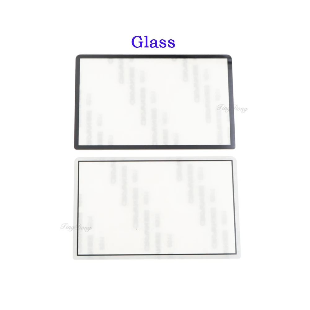 1PCS Plastic/Glass Top Screen Lens Cover For New 3DS Upper LCD Screen Protector Panel Top Surface W/ Adhesive - view 5