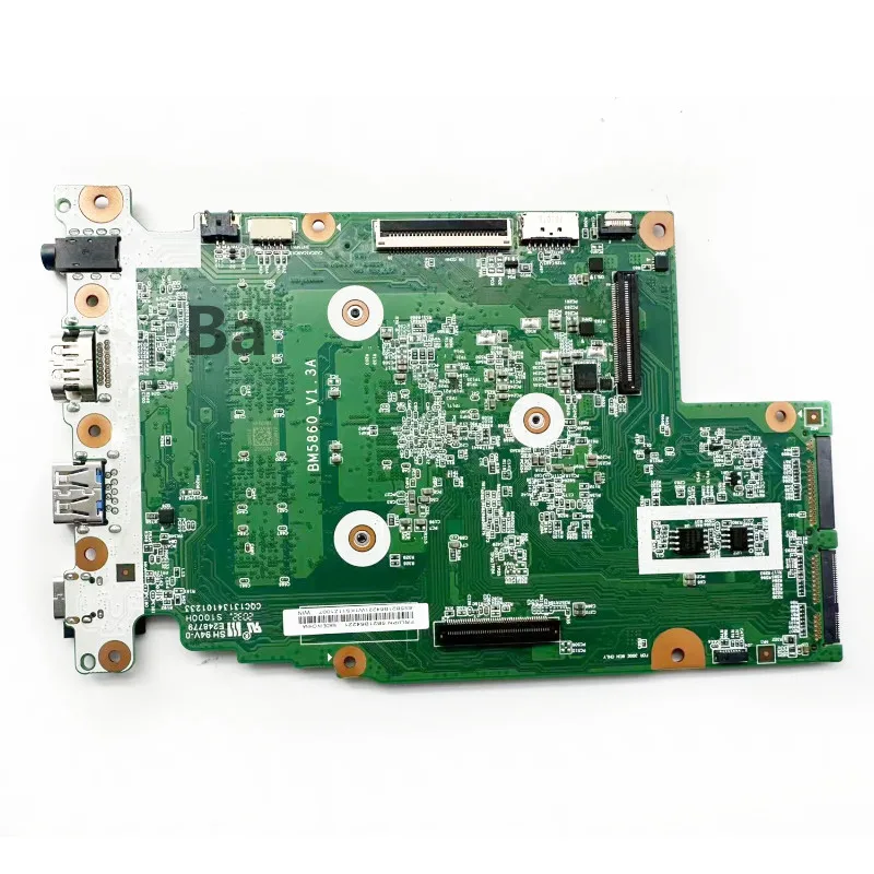 For Lenovo 300e 2nd Gen Notebook Motherboard BM5860  With N5000 UMA 4G