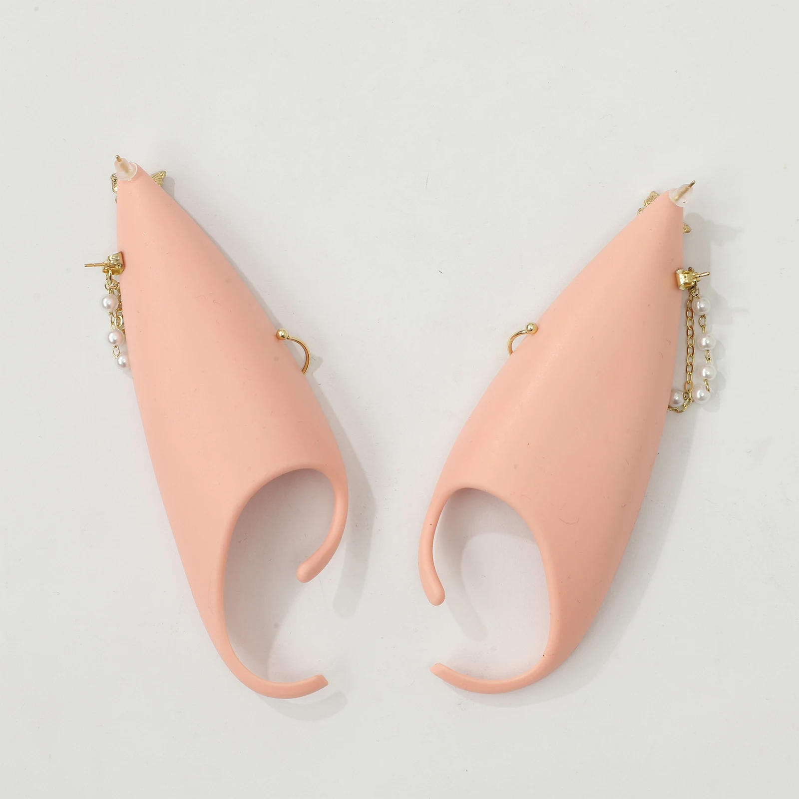 성인 어린이용 라텍스 요정 요정 귀, 무대 공연 코스프레 파티 가장 무도회용 절묘한 현실적인 코스튬 액세서리