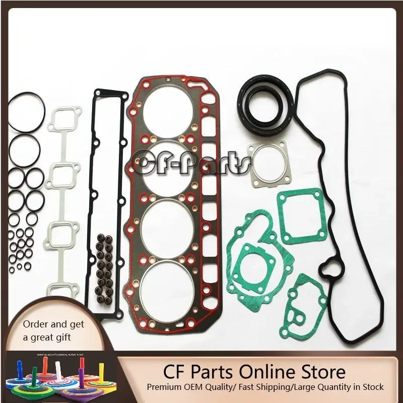 

Full Gasket Kit 729907-92770 Fit For Yanmar 4TNV98 4TNV98T Engine Excavator Loader