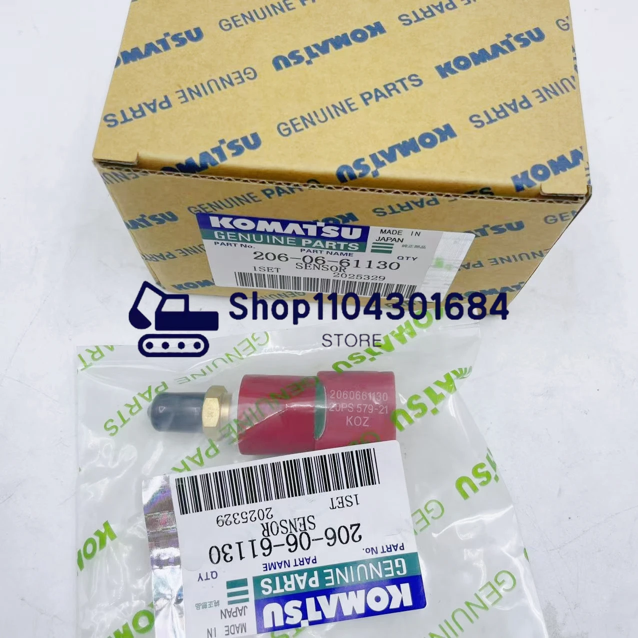 

Датчик давления для экскаватора Komatsu, запасные части PC200-7 PC220-7, аксессуары для экскаваторов 206-06-61130 2060661130 20PS579-21