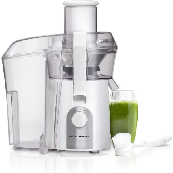 NEW NEW Hamilton Beach 67702 Juicer Machine, Big Mouth Large 3” Feed Chute for Whole Fruits and Vegetables, Easy to Clean