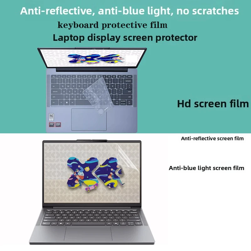 

For 14inch Lenovo ideapad slim 3 14IRH10R 14IRU /ARP10 Laptop screen film High-definition Display Protective film Keyboard film