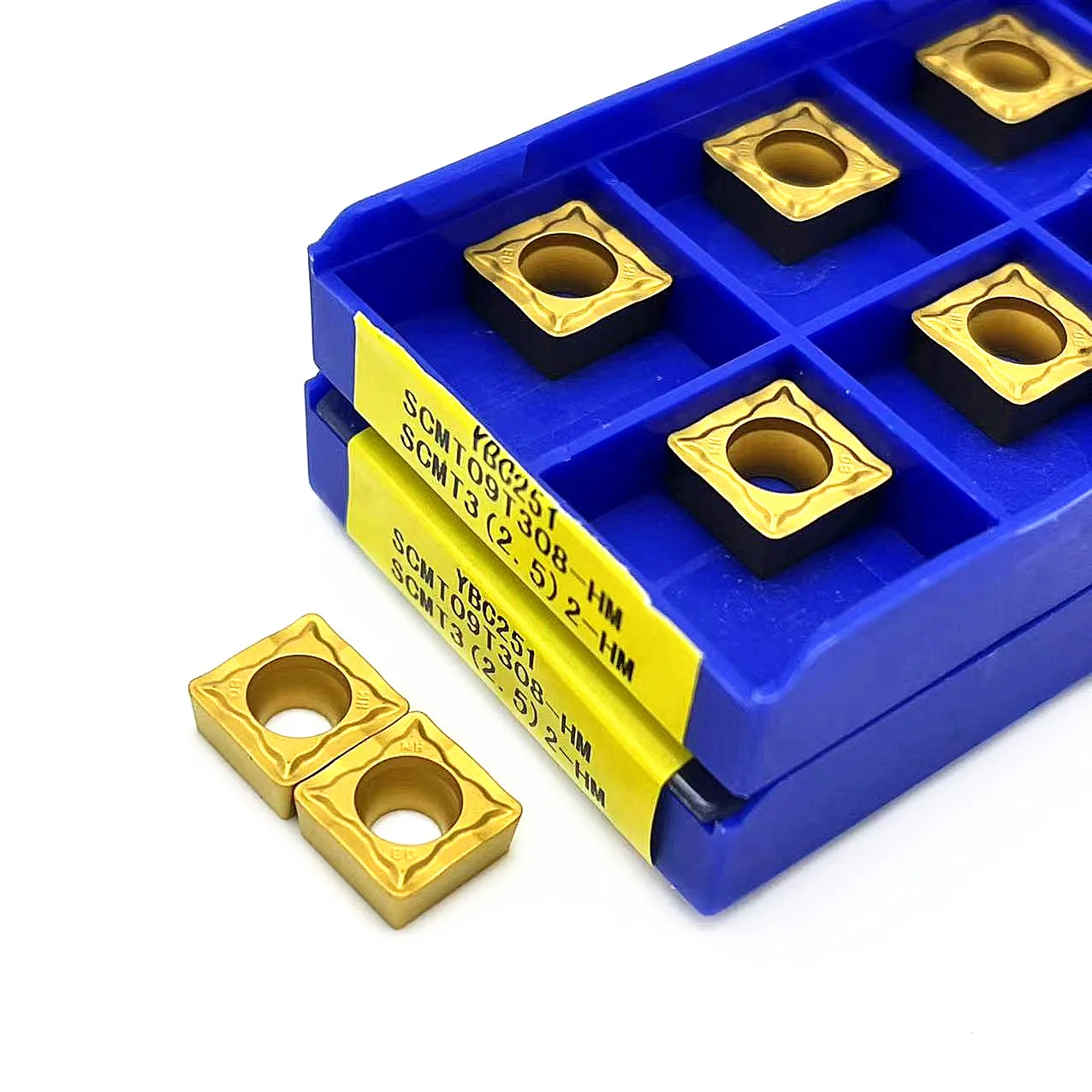 SCMT09T304 SCMT09T308 HM YBC251 inserto in metallo duro tornio CNC utensile per tornitura taglierina per metalli lama SCMT SCMT09T304 SCMT09T308 HM YBC251