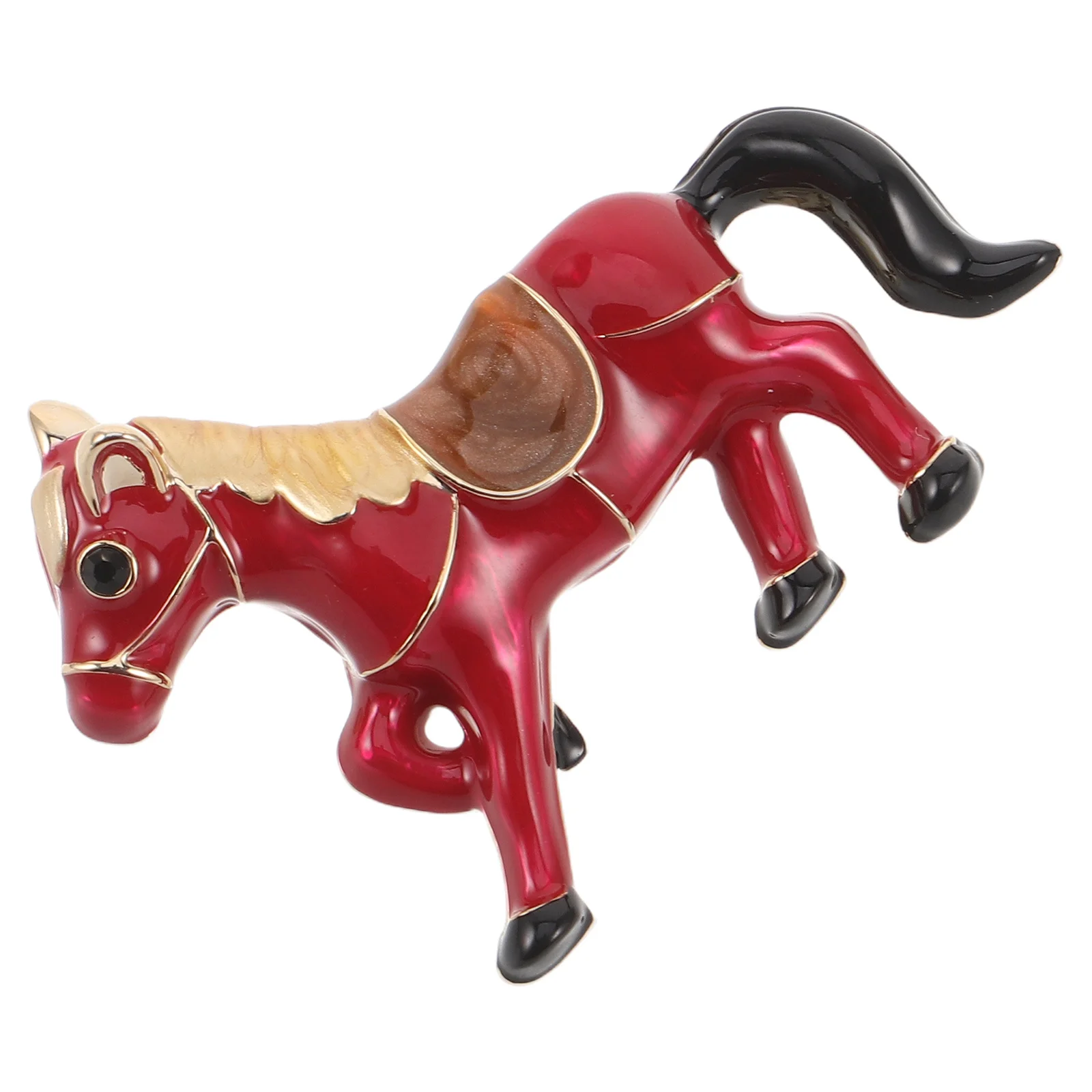 

Small Brooch Cute Horse Pin Cartoon Animal Decoration Fashion Jewelry Gift Elegant Accessory Trendy Small Horse Brooch