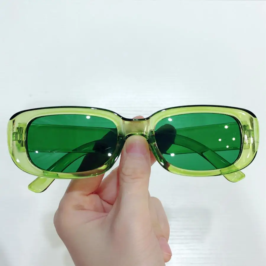 70 PCS Small Rectangle Pattern Driving Fishing Sunglasses For Women Vintage Brand Designer  Sun Glasses Female  Eyewear