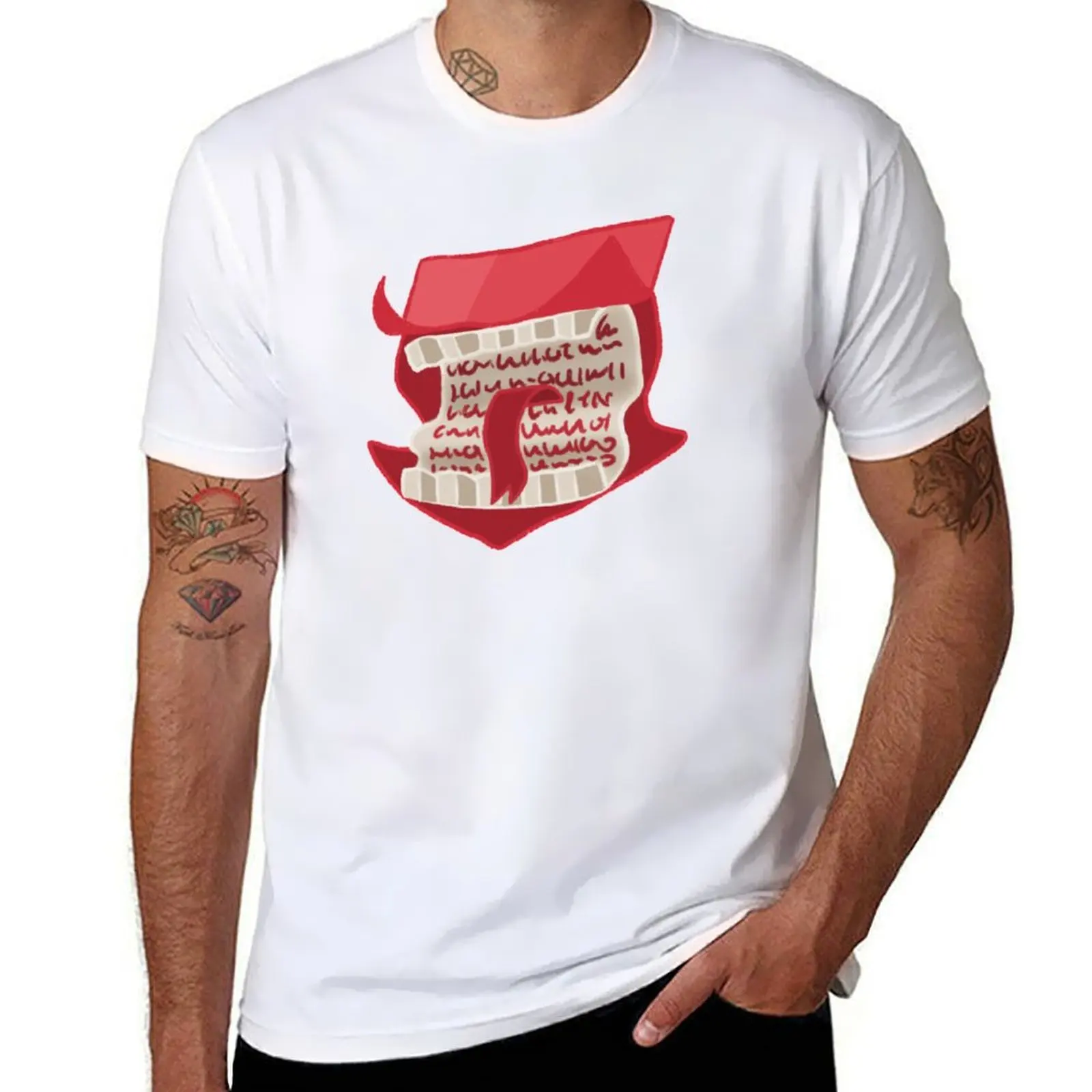 

Screaming howler letter T-Shirt t shirt man cotton t shirt man plain T-Shirt