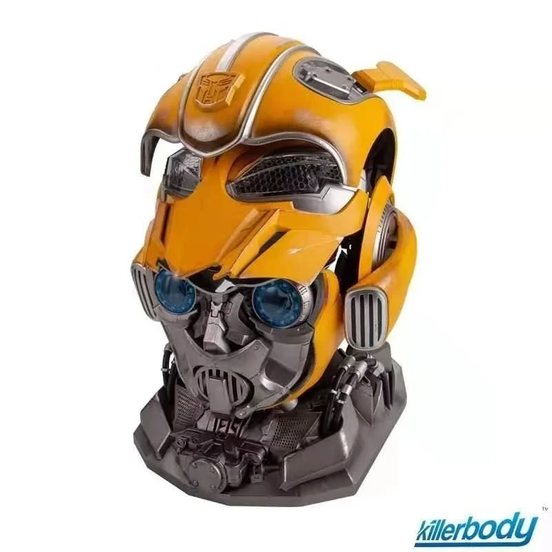 Hasbro Transformers Bumblebee Helmet Chinese/english Voice Control with Remote Control Led Eye Light/deformation Sound Effects