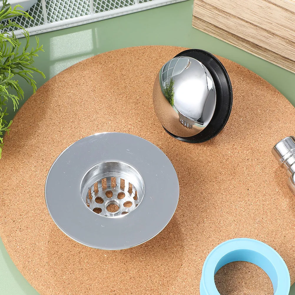 

Brass Copper Bathtub Drain Stopper Press Type Universal Tub Stopper Smooth Spring Drainage Anti Clog Hair Catcher for Bath Tub