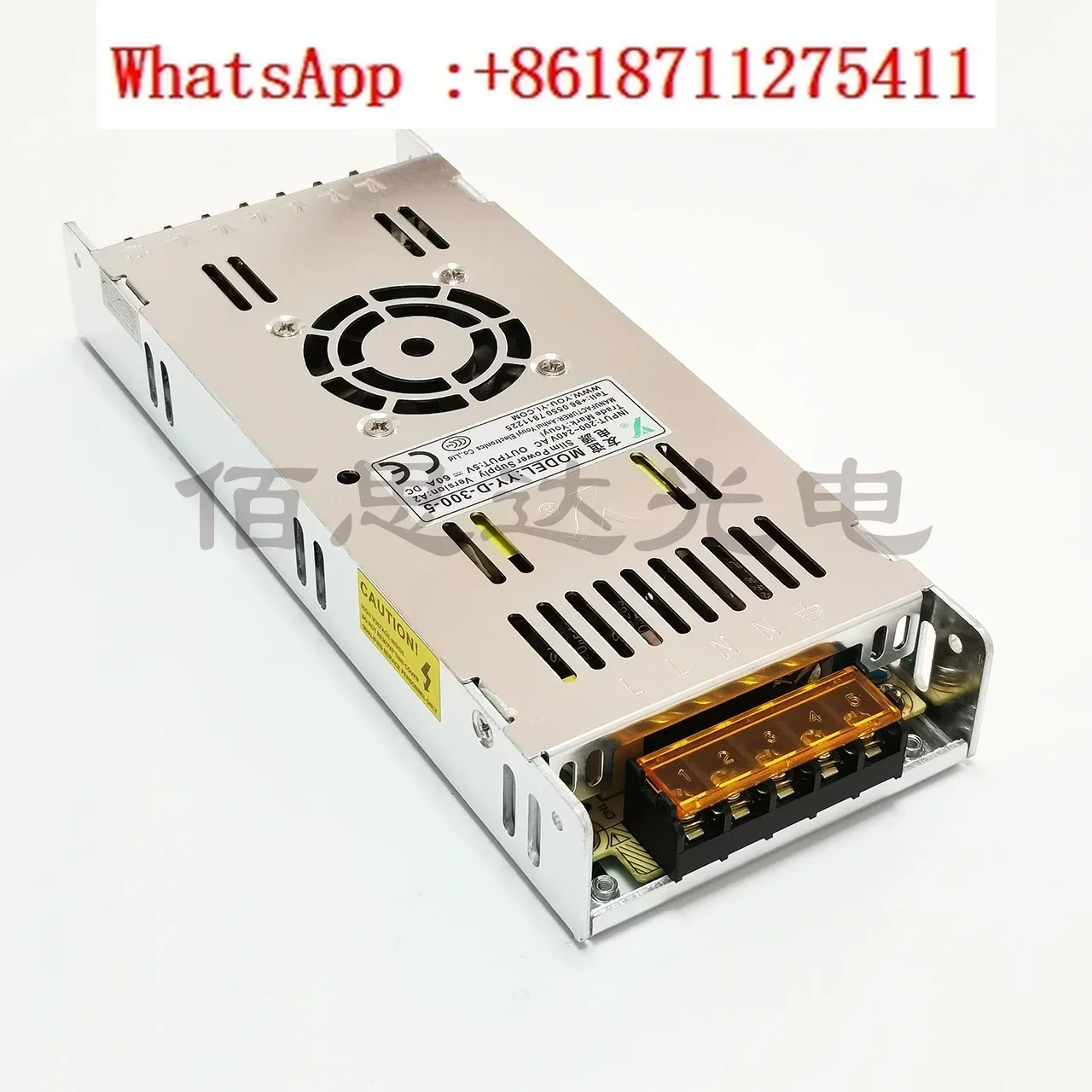 YY-D-300-5 5V60A 300W ultra-thin full-color LED display ultra-thin switching power supply