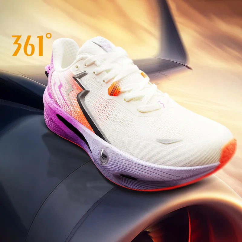 361 Degrees SPIRE Float 2.0 Men Running Shoes Woven Shock-Absorbing Thick-soled Rebound Training Jogging Male Sneakers 572512201