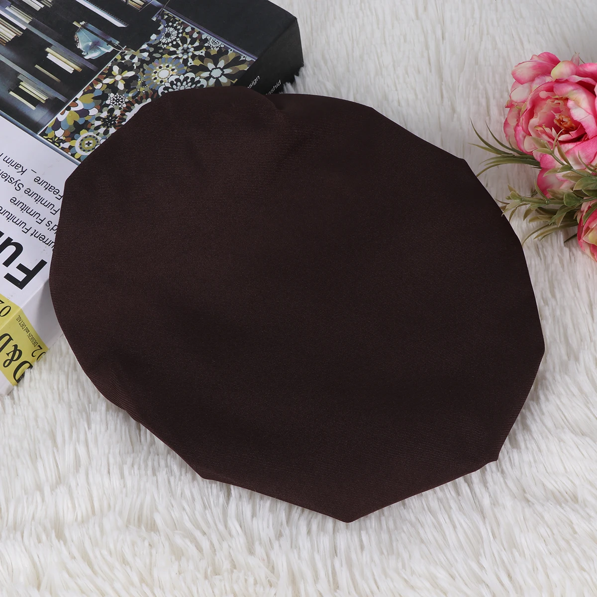 

Children Chef Hat Kids Baking Cap Comfortable Wear Adjustable Brown Parent-child Christmas Toddler Painting Cooking