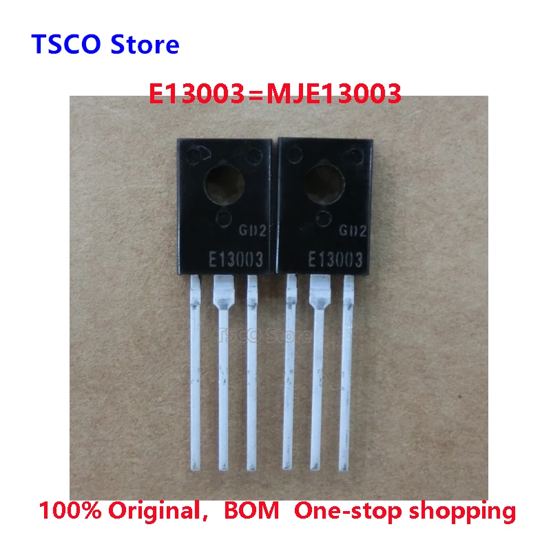 （10piece/LOT)   E13003  MJE13003     New Original Diode Switching