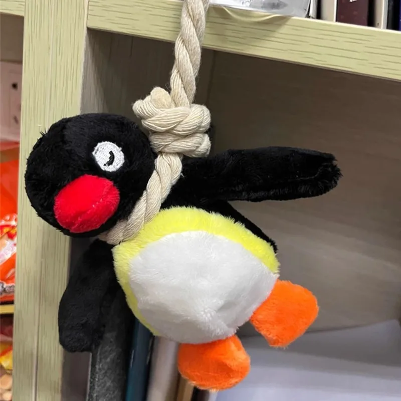 Chaveiro de Pelúcia de Pinguim Adorável de 16cm, Boneco de Pinguim Fofo, Pingente Criativo para Mochila, Chaveiro de Boneco Animal, Acessórios para Bolsas Femininas