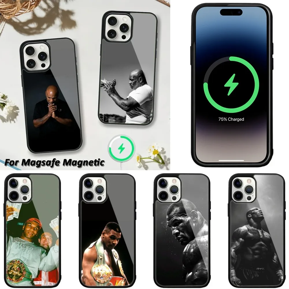 Mike T-Tyson  Phone Case For iPhone 16,15,14,13,12,11,Plus,Pro,Max,Mini Magsafe Magnetic Wireless Charging