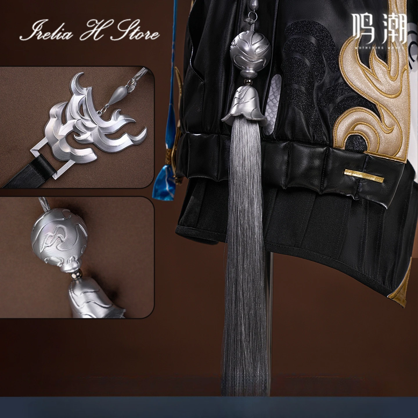 Irelia H Wuthering Waves Buling Kostum Cosplay Gaun Buling Permainan Kostum Halloween Wanita