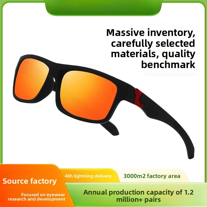 

2026 New European American Style Polarized Pilot Sunglasses Unisex Trendy UV Protection Eyewear for Outdoor Cycling Sports