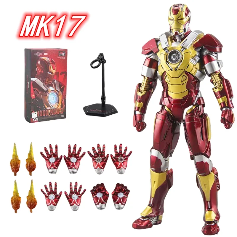 ZD Toys Iron Man Action Figure MK1-7 MK17 MK35 MK85 MK30 War