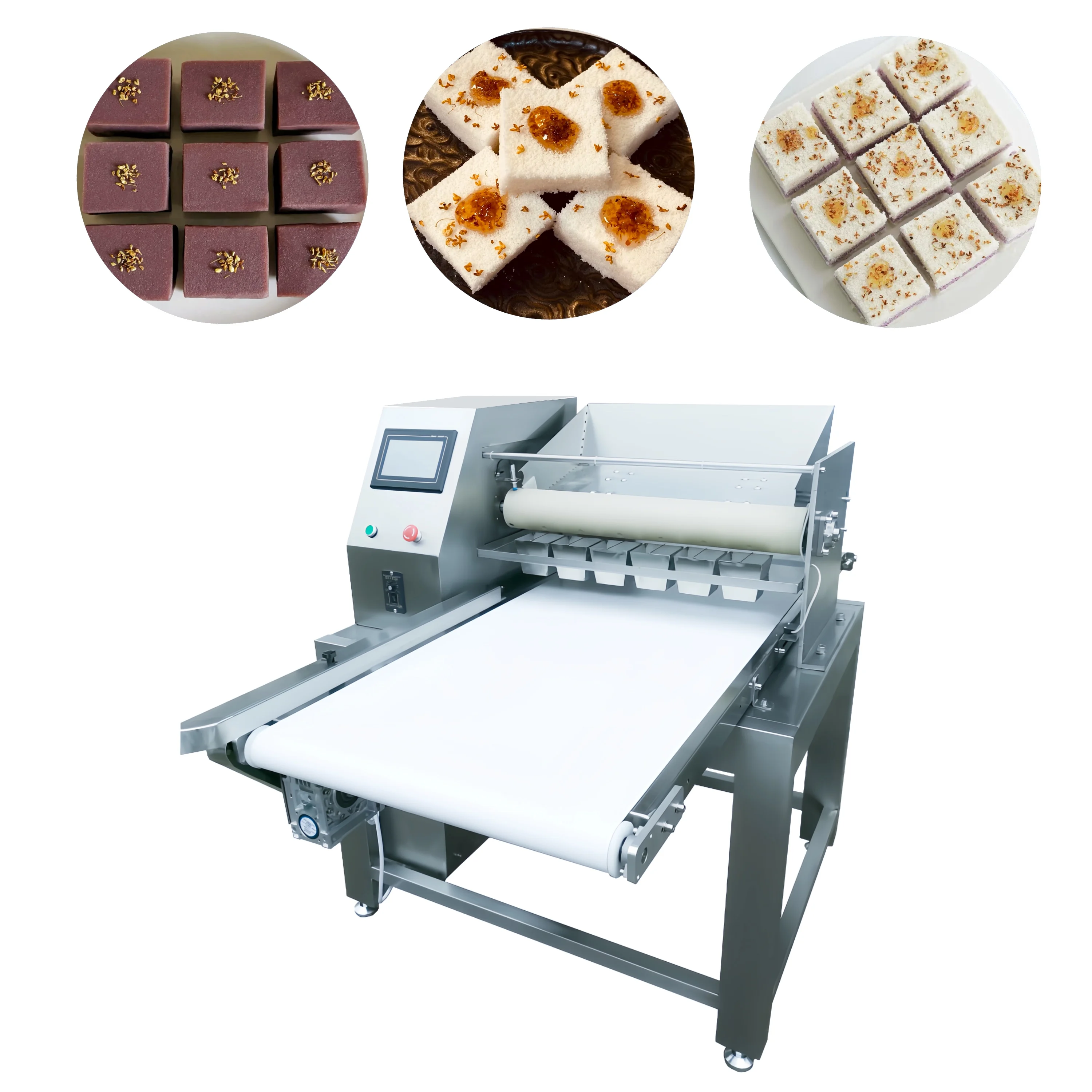 Пищевая фабрика использует машину количественного подачи мясной пасты из нержавеющей стали с регулируемым распылением