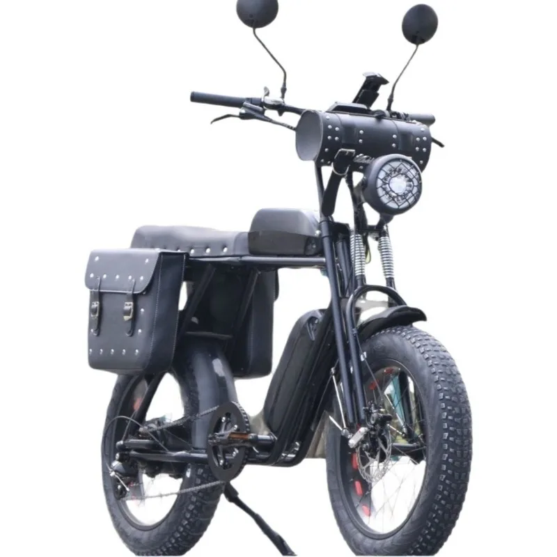 Electric bike, high quality 48V500W retro snow style 20 * 4.0 electric bike