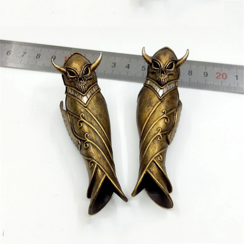 

TBLeague 1/6 PL2020-173A Knight Of Fire Dark Gold Leg Armors Models For 12inch Action Figures Accessories