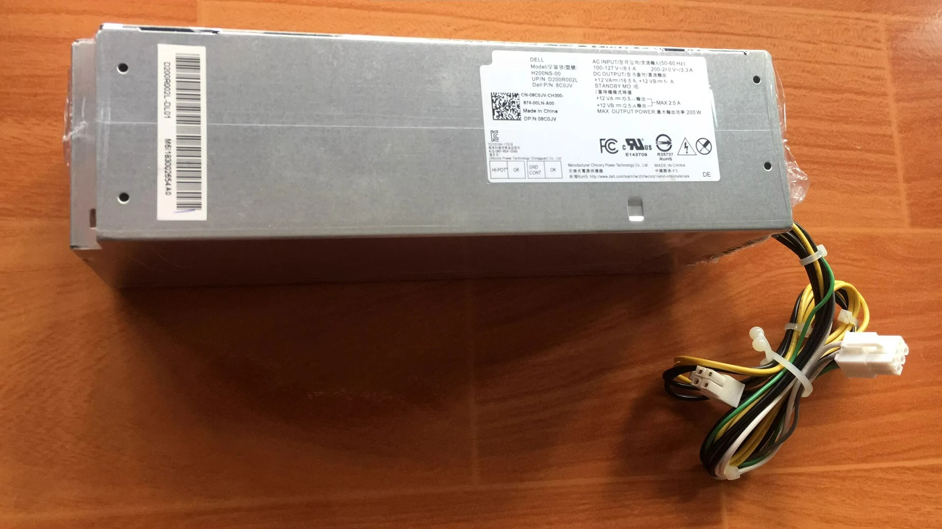 لديل H200NS-00 VOSTRO 3660 3667 3668 3669 مصدر الطاقة ديل 6 + 4 مصدر الطاقة