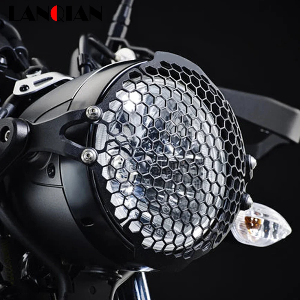 

For Yamaha XSR700 XTribute XSR 700 2016 2017 2018-2021 Motorcycle Head light Lamp Grid Cover Headlight Grille Guard Protection