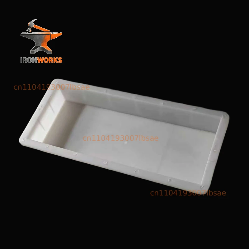 Roadside Rocks, Cement Molds, Plastic Curved Edge Stones, 50X20X8Cm Long Line, Reusable Circular Arc, Suitable For Road Edges