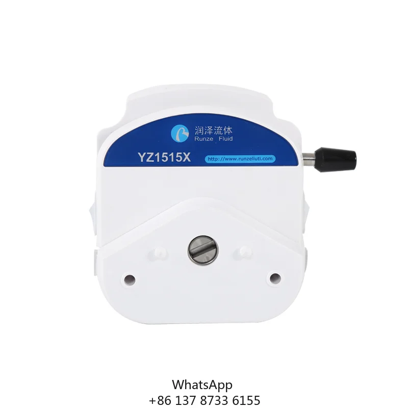 White Black Peristaltic Pump Head Rotary Dosing Pump Peristaltic 3/6 SST Rollers 57# Step Motor Available