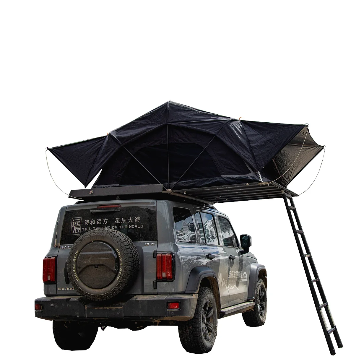 EZNEST  light weight  roof tent anti condensation breathable aluminum alloy hard shell self driving tour 4x4 roof tent