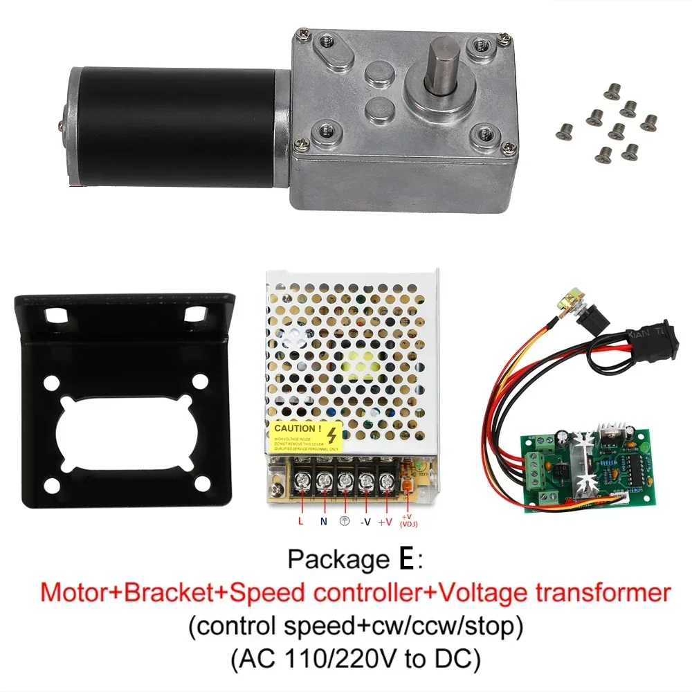 5840-31zy-12-24v-reduction-motor-70kg-cm-7rpm-470rpm-large-torque-high-power-worm-gear-dc-motor-rotating-table-door-self-lock