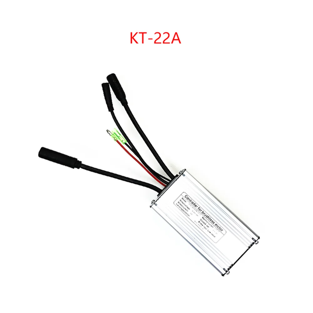 

36/48 В 9-трубный водонепроницаемый разъем KT-22A контроллер прямоугольной волны для электрических велосипедов