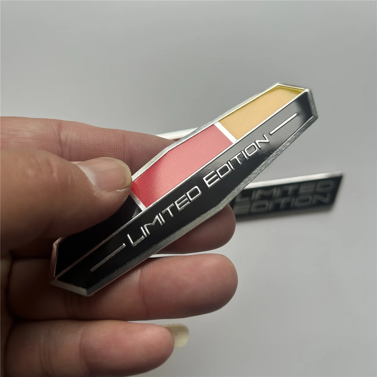 Germany flag LIMITED EDITIONaluminum alloy car logo suitable for body trunk rear side sticker decorative decal accessories