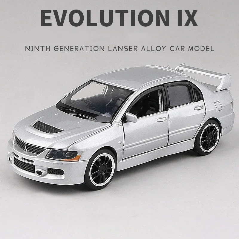 1:32 Mitsubishi Motors Lancer Toy lega auto diecast e veicoli giocattolo modello di auto in miniatura modello di auto giocattoli