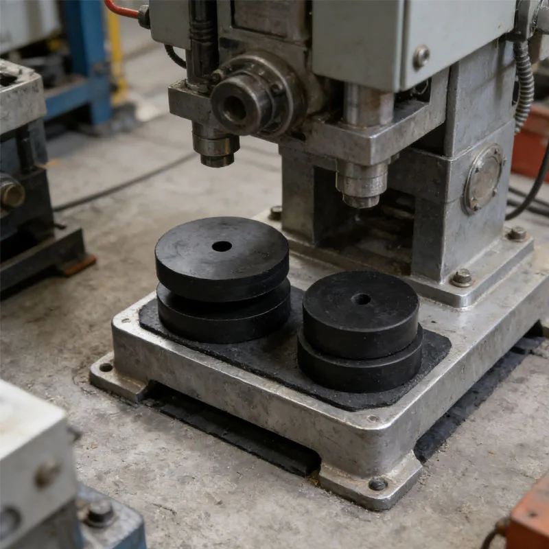 OD 25-38mm Circular Rubber Damping Pad/Fan Coil Damping Washer/Rubber Damping Pad Shock-Absorbing&Soundproof Machine Foot Washer