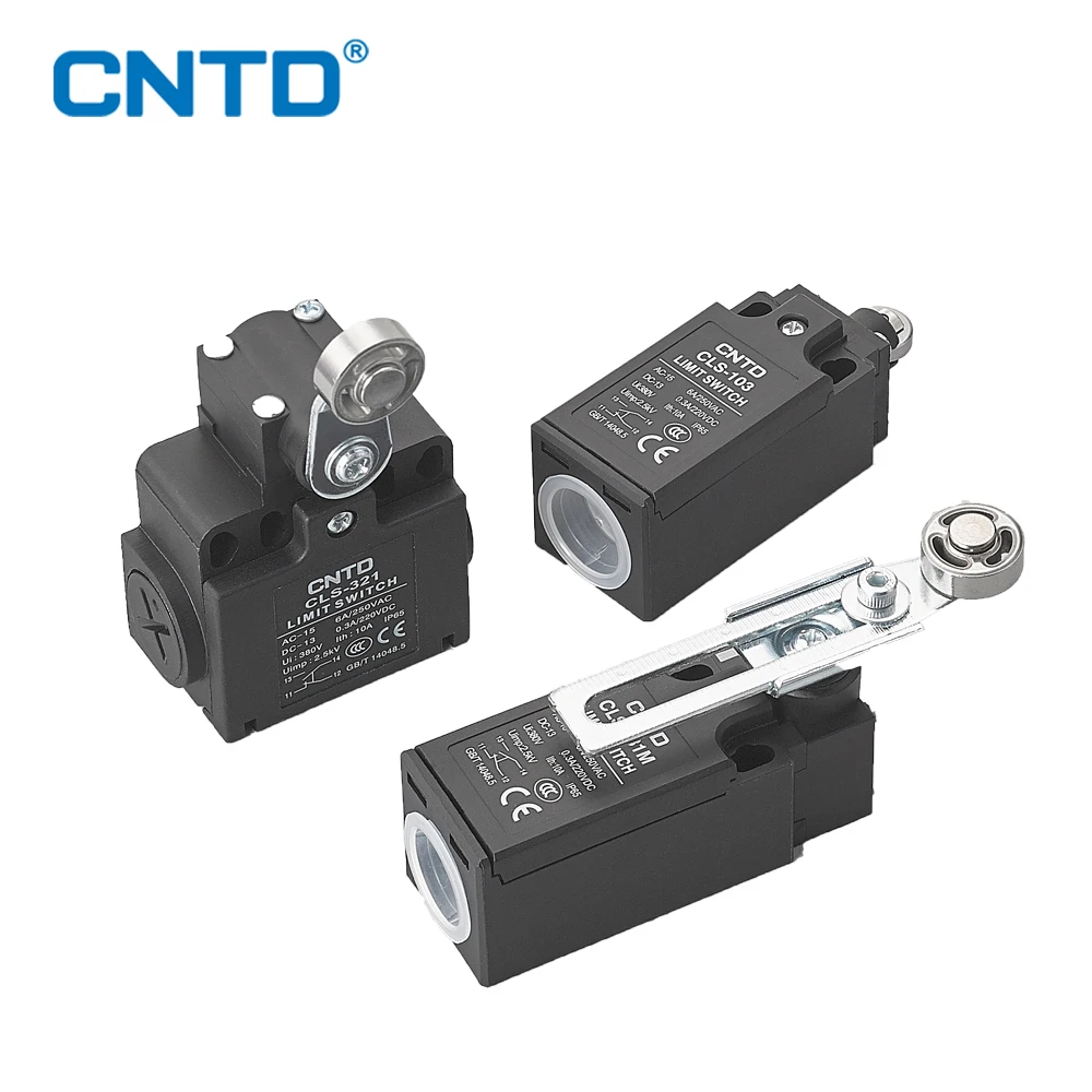 CNTD Вертикальный концевой выключатель Ip65 1NO1NC 10A 250V Серия CLS-1 Двухцепной тип микроконцевого выключателя