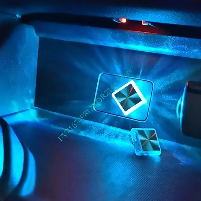 B2EF 5V TOUCK activado Tipo C LED LED para automóvil y casas 6 Opción color 4 Modos