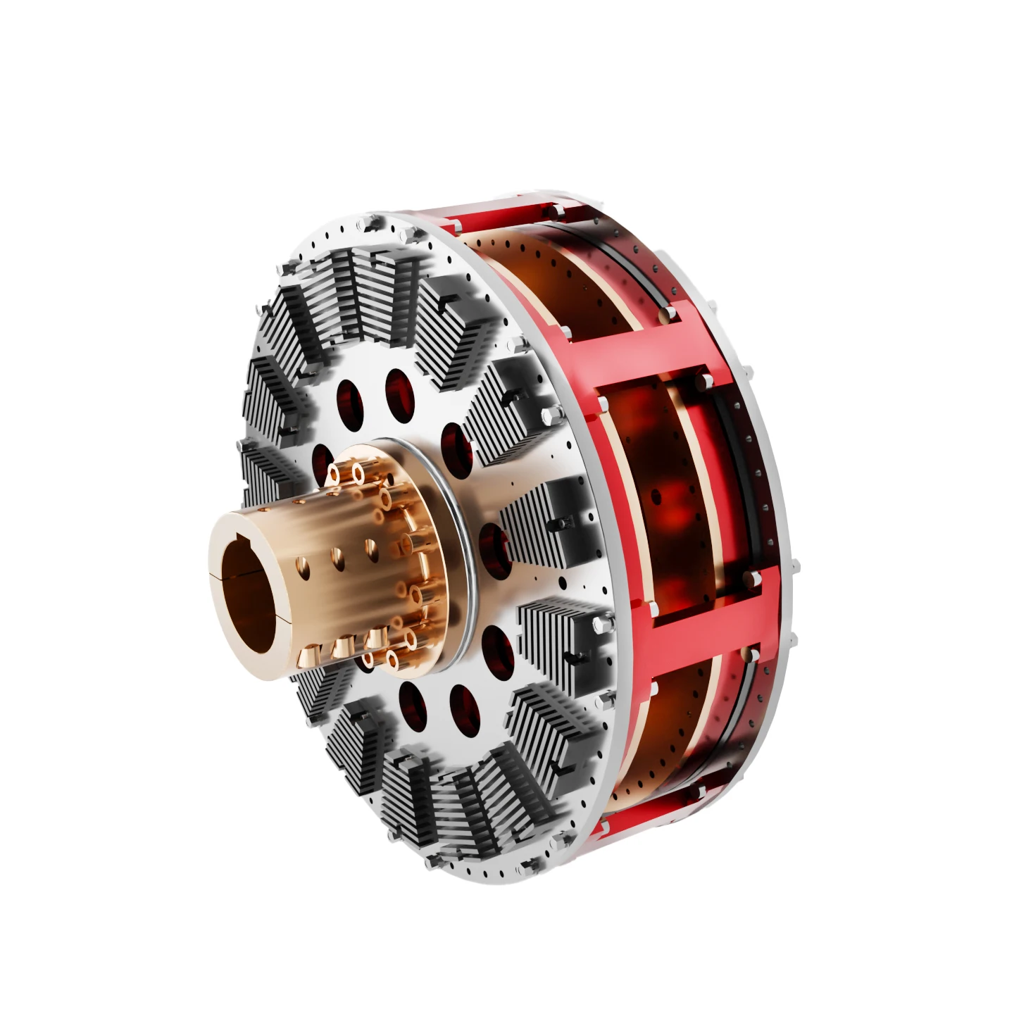 Supply mine governor motor permanent magnet coupling to accept customization