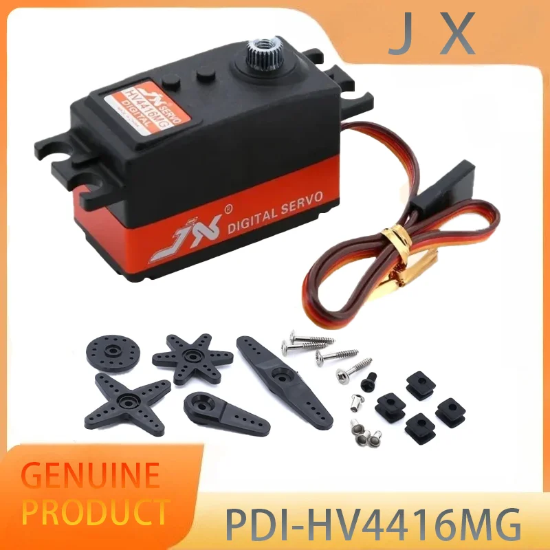 

JX SERVO PDI-HV4416MG 16KG Metal Gear Digital Servo High Torque for RC Cars Aircraft UAV Helicopters Mechanical Arms