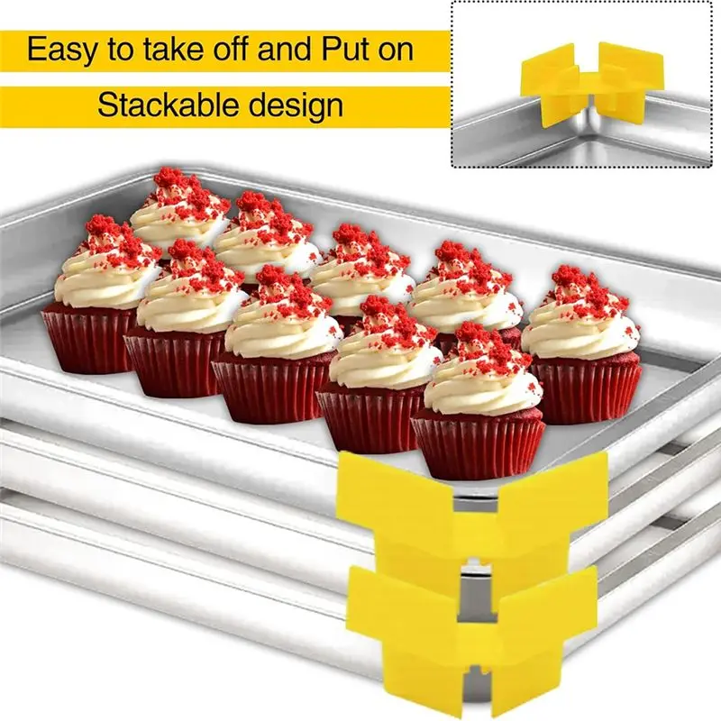 AT05-Tray Stackers,24Pcs Tray Stackers, Tray Stackers Sets For Harvest Right Freeze Dryer Accessories Cabinet Pantry