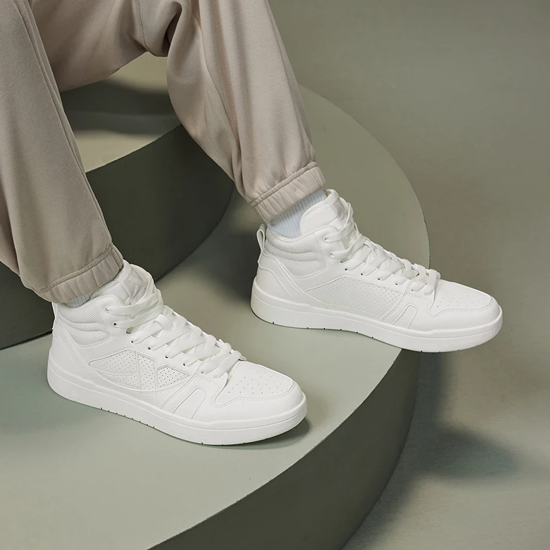 Xtep MAXX LITE Skateboarding Shoes For Men 2024 Autumn Fashion Comfortable Support Wear-Resistant Sneakers 876319310010