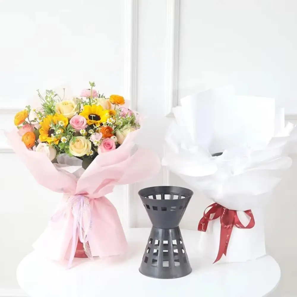 New Plastic Flower Packaging Liner DIY Flower Accessories Flower Bouquet Base Quick Bouquet Wrapping Mother's Day